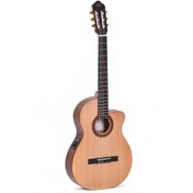 Resim Sigma CTMC-2E Elektro Klasik Gitar (Natural) 
