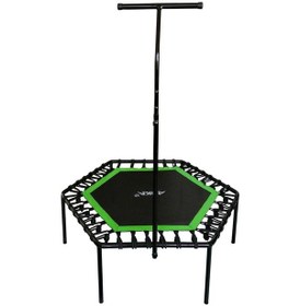 Resim Anka 49'' Tutamaklı Altıgen Step Trambolin 