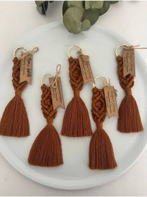 Resim Larmina Decoration Makrome Anahtarlık 30 Adet 