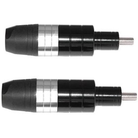 Resim Dashanshop Evrensel Cnc Motosiklet Düşme Önleyici Çubuk Çifti Gümüş 