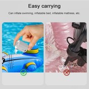 Resim Artfulabode Taşınabilir Skycity Şişme Pompası, Yatak Ve Vakum İçin, Kampçılık Fonksiyonlu - Hu 