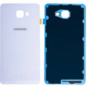 Resim Samsung A900 A9 2015 Arka Pil Kapağı Beyaz 