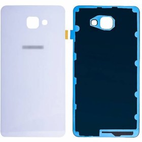 Resim Samsung A900 A9 2015 Arka Pil Kapağı Beyaz 