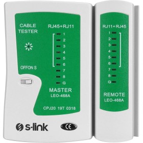 Resim Verto S-Lınk SL-468, RJ45 ve RJ11 Tester, Kablo Test Cihazı 