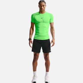 Resim Nike Pro Dri-Fit Tight Fitness Training Short-Sleeve Erkek Uzun Kollu Tişört 