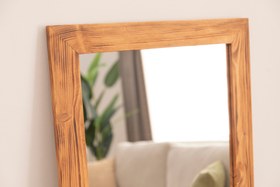 Resim DFN WOOD DEKORATİF DUVAR BOY AYNASI, 130X60 