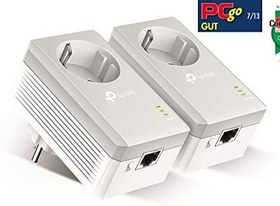 Resim TP-Link TL-PA4010PKIT, AV600 AC Güç Soketli Powerline Adaptör Başlangıç Kiti 