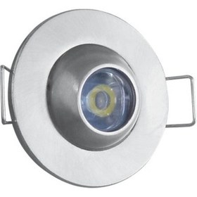 Resim 1W Led Spot Armatür Mavi 