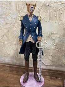 Resim wowocraft Panter Başlı Biblo Heykel Karışık 35 x 50 