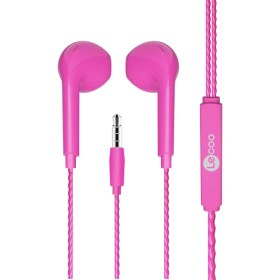 Resim Lecoo EH104 3.5mm Jacklı Kulak İçi Mikrofonlu Kulaklık Pembe 