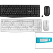 Resim Everest KM-7500 Kablosuz Multimedia Klavye - Mouse Seti Q Kalvye (4887) 