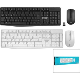 Resim Everest KM-7500 Kablosuz Multimedia Klavye - Mouse Seti Q Kalvye (4887) 