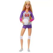 Resim Barbie Made to Move Voleybol Oyuncusu Bebek HKT72 