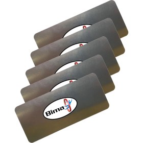 Resim Bima Rötuş Rütüş Rutuş Çeliği 4cmx9cm 5 Adet Fiyatıdır Ekstra Çapağı Alınmıştır 