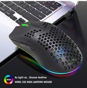 Resim Ulzyvf T66 Rgb Oyuncu Mouse Kablosuz Hxsj 2.4g Se T66 