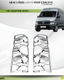 Resim ACK Dizayn VOLKWAGEN CRAFTER STOP ÇERÇEVESİ ABS KROM (2018+) 