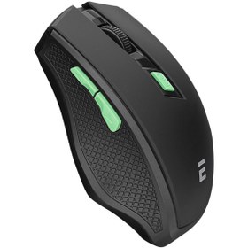 Resim AyrStore EVEREST SMW-777 USB SIYAH 2.4 GHZ OPTIK KABLOSUZ MOUSE 