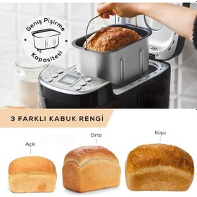 Resim Karaca Bake Xl Siyah Ekmek Ve Yoğurt Yapma Makinesi (Teşhir&Outlet) 