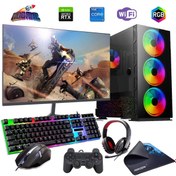 Resim Rogame I5 12400F 16GB Ddr4 480SSD 12GB RTX3060 24" Mon. Oyun Bilgisayarı (Gaming Set) 