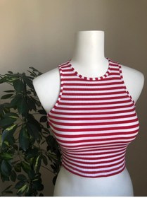 Resim TREND DRESS Sıfır Yaka Crop Bluz 