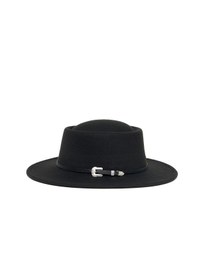 Resim Berellini Kaşe Kaşmir - Unisex Geniş Fotör Siyah 