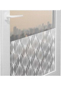 Resim D-C-Fix 334-0034 Elips Desen Statik Cam Folyo (45Cm X 1Mt) 