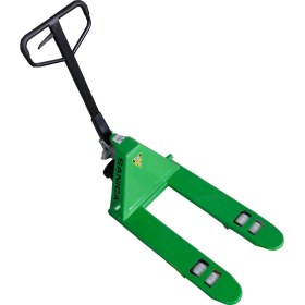 Resim Sanica Yeşil Transpalet 2.5 Ton Kapasite Kemik Tekerlekli Pompa 