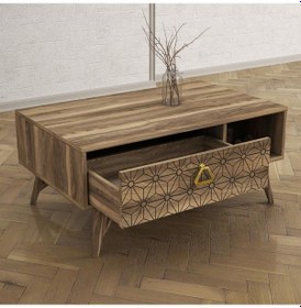 Resim Dekorister Exclusive Yakamoz Orta Sehpa Ceviz 