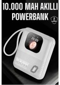 Resim Powerbank Ekranlı Çok Fonksiyonlu Müzik Dinleme Kitap Okuma Siyah 