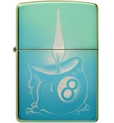 Resim Zippo Çakmak 48615-103470 49191 Eight Ball Tattoo Design 