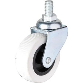 Resim 322 - 50x20 Mm Gri Vidalı Teker 4 Adet 