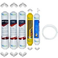 Resim Pemax Water Solutions Kapalı Kasa Su Arıtma Cihazlarına Ecomax 5'li Mebransız Mineral-Tatlandırıcı 