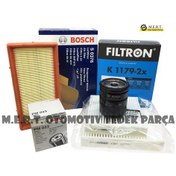 Resim Peugeot 2008 1.2 Benzinli 82Hp Filtre Bakım Seti (Hava-Yağ-Polen) 