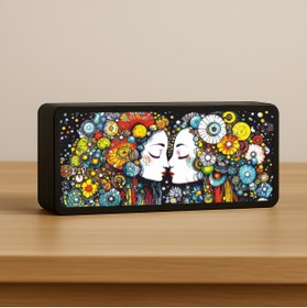 Resim Sfenks. Girl Love LED Lamba & Masa Lambası & Gece Lambası 