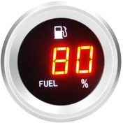 Resim Yanıp Sönen Alarmlı Dijital Yakıt Seviyesi Ölçer Araba K20464 