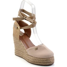 Resim Bej Kadın Espadril K01874414818 Bej 