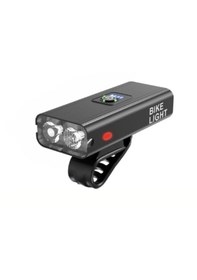 Resim Xbyc 6051 120 Lumen Usb Şarjlı Bisiklet Ön Lamba Aydınlatma Siyah 