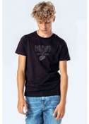 Resim Riverdale Jughead Jones Baskılı Unisex Çocuk Siyah T-Shirt 