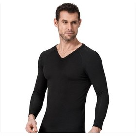 Resim Namaldı Namaldi 174 Unisex Bay-Bayan Termal Içlik V Yaka Uzun Kol Fanila 