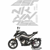 Resim Gogo Cf Moto 250 Nk Etiket Takımı Reflektörlü Gri 