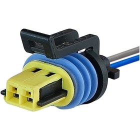 Resim Sinyal Lambası Soketi 2 Pin Kablolu 