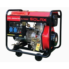 Resim Solax SDJ7000ME Dizel Jeneratör Ipli Marşlı Monofaze 5 Kw 