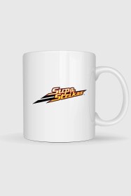 Resim Supa Strikas Tasarımlı Kupa Bardak Beyaz 