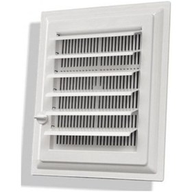 Resim Panjurmen Plastik Menfez 35X35 Cm Banyo / Wc Havalandırma Menfez 