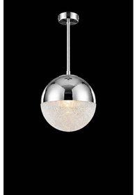 Resim Bohem Aydınlatma Tavana Sıfır Krom 3 Renk Led Modern Top Avize Antre/hol Banyo Avizesi Krom 