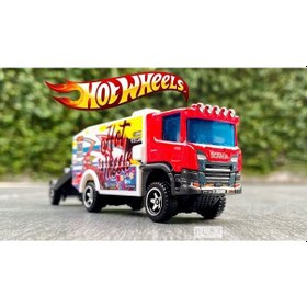 Resim Hot Wheels Kamyonlar - Scania Rally Turck Bmf60 