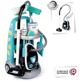 Resim Smoby Elektrik Süpürgeli Temizlik Seti 330316W 