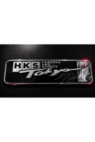 Resim stab audio system OTOMOBİL METAL HKS TOKYO YAPIŞTIRMA LOGO 
