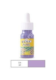 Resim Artdeco Ebru Boyası 60 Lila 30Ml 