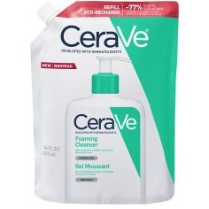 Resim CeraVe Normal Ve Yağlı Ciltler İçin Köpüren Temizleyici 473 ml - Refill 